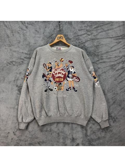 Other Designers Captain Santors - Captain Santa Made in Japan Printed Sweatshirts #4465-155