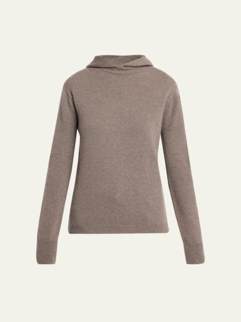 The Row Missa Cashmere Knit Hooded Sweater