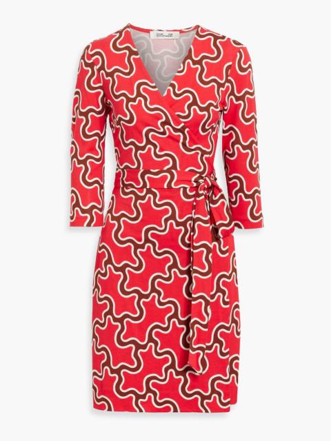 DIANE VON FURSTENBERG Julian printed silk-jersey wrap dress