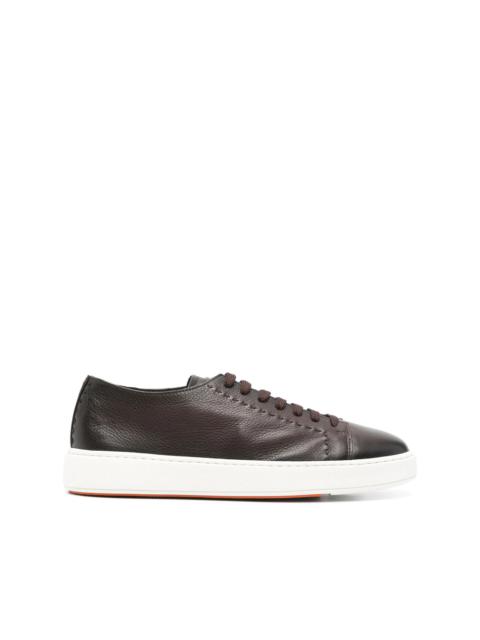 Santoni Santoni Brown Trainers - Low-Tops Men