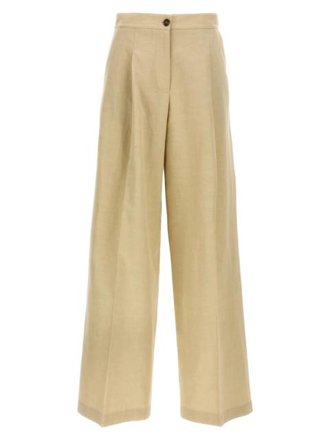 Yves Salomon Linen trousers