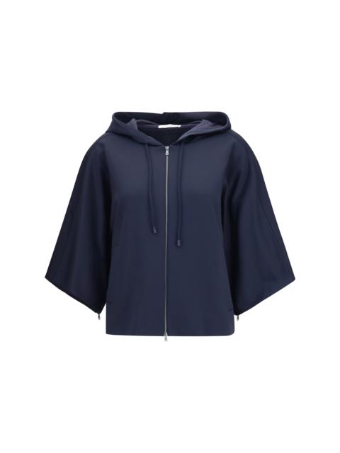 Max Mara Max Mara Fidato Hooded Sweatshirt Blue