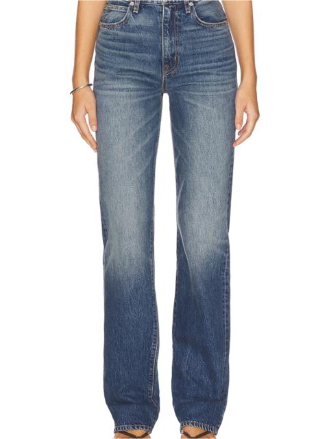 SLVRLAKE London Turn Up Straight Jeans