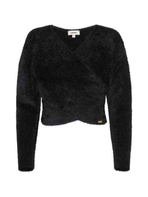 L'AGENCE Antonella Crossover Sweater