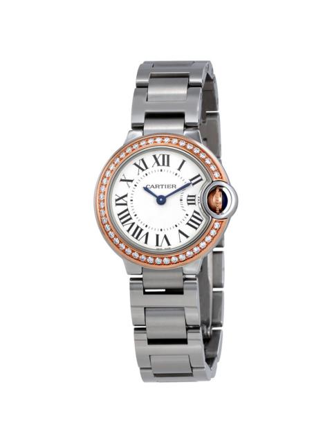 Cartier Cartier Ballon Bleu Silver Dial Stainless Steel Ladies Watch WE902079