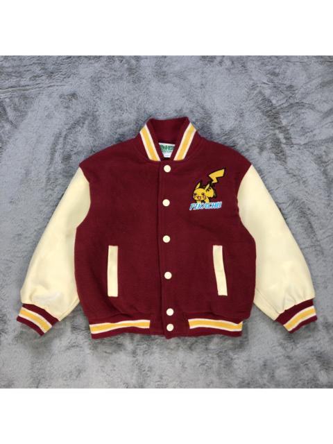 Other Designers Pokemon - Pokemon Wool Leather Varsity Jacket For Kid #6255-55