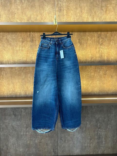 BALENCIAGA Balenciaga distressed denim jeans