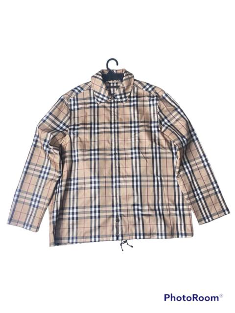 Other Designers Vintage - Rare Burberry Nova Check Convertible Jacket