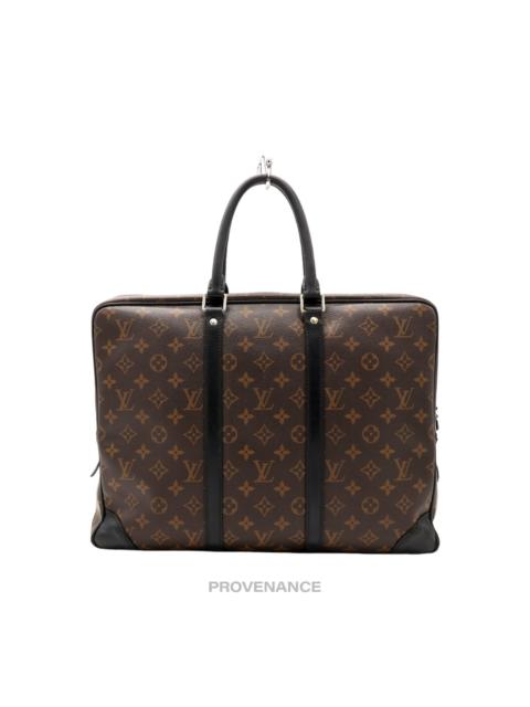 Louis Vuitton Louis Vuitton PDV Briefcase Bag - Monogram Macassar