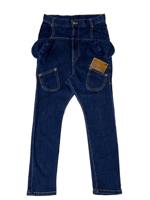 Other Designers 🔥ISSEY MIYAKE MERCIBEAUCOUP EAR DESIGN STRETCH COTTON JEANS