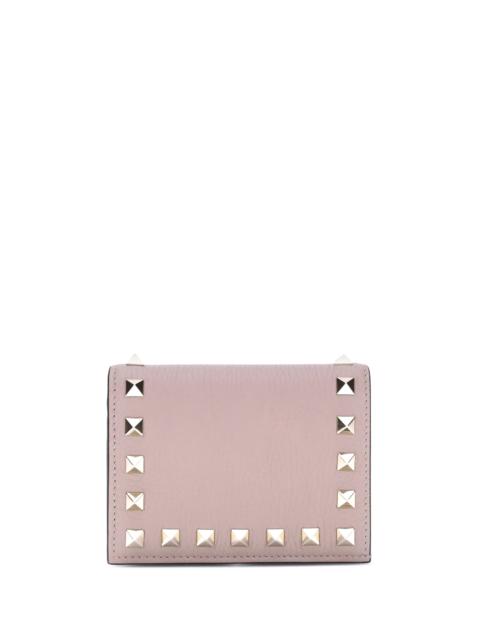 Valentino Valentino Garavani Rockstud Wallet Poudre