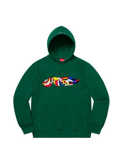 Supreme Supreme FW19 Week 7 Delta Logo Hooded Sweatshirt logo SUP-FW19-661