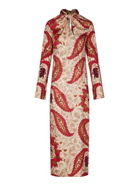 Johanna Ortiz Esencia Femenina Maxi Dress multi