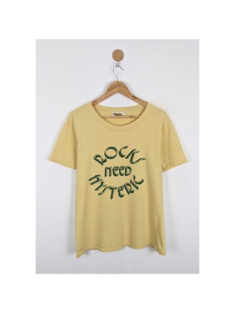 Hysteric Glamour Hysteric Glamour Rocks Need Hysteric shirt