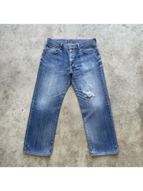 Other Designers Japanese Brand - Vintage Distressed Japanese Faded Jeans Pants Denim W34