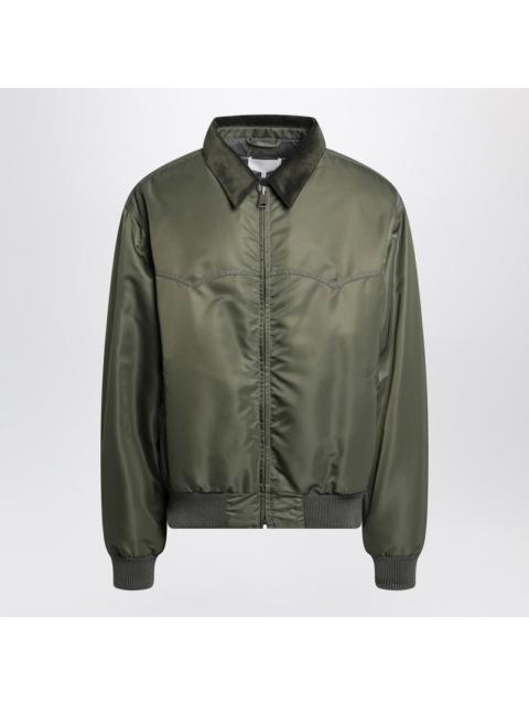 Maison Margiela Maison Margiela Khaki Green Zip Jacket Men