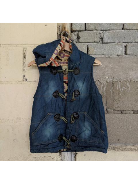Other Designers Vintage Jasper Minx Viking Vest Sweater Hiking Hoodies