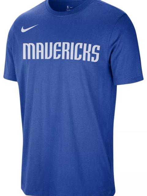 Nike Nike Men's Dallas Mavericks Blue Wordmark T-Shirt
