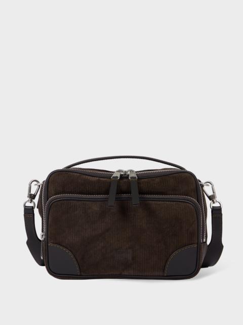 Paul Smith Brown Suede Cross-Body Bag