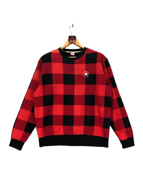 Converse CONVERSE CHECKED FLEECE SWEATSHIRTS #7269-123