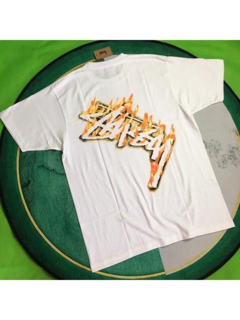 Stüssy STUSSY LOGO OF FIRE TEE