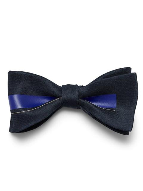 BNWT SS20 TITLE OF WORK POST BAUHAUS TRACED STRIPE BOW TIE