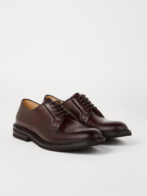 Brunello Cucinelli Aged calfskin Derbys