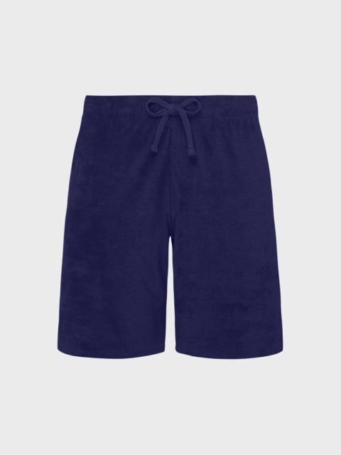 Vilebrequin Unisex Terry Bermuda Shorts Solid