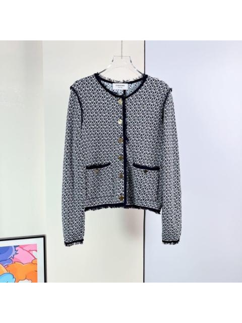 Thom Browne Thom Browne knitted cardigan jacket