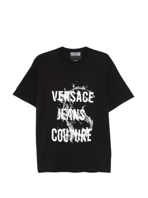 VERSACE JEANS COUTURE Versace Jeans Couture Graphic-lettering  T-shirt