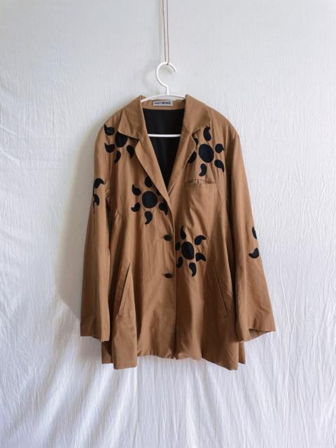 ISSEY MIYAKE Issey Miyake 1990s Empty Flower Sun Flame Jacket