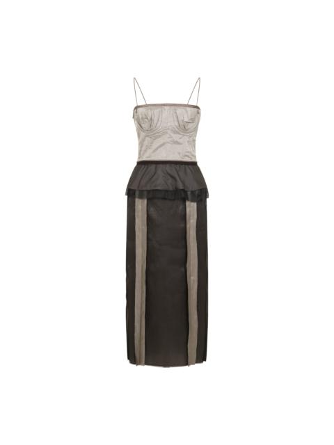 Maison Margiela Silk Midi Dress Women