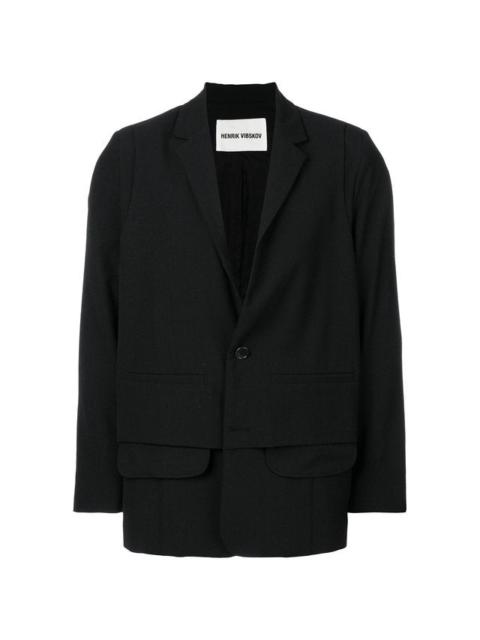 HENRIK VIBSKOV ANTS BLAZER - BLACK