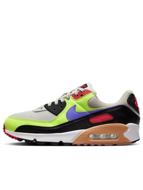 Nike (WMNS) Nike Air Max 90 'Volt Light Bone Ultramarine' DH8010-003