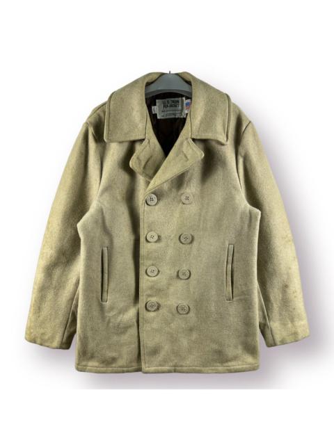 🔥 VTG U.S 740N SCHOTT PEA COAT