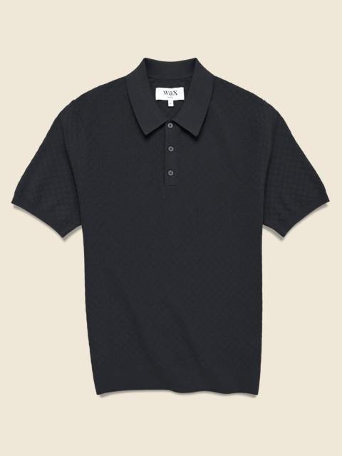 Wax London Naples Polo - Black