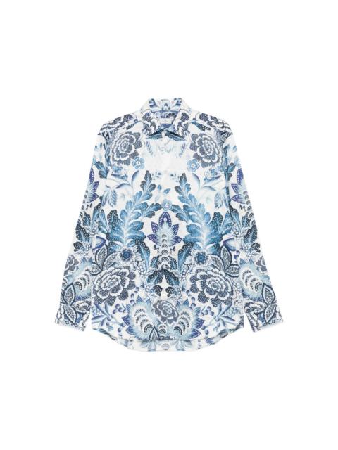 Etro Etro Blue Shirts Men