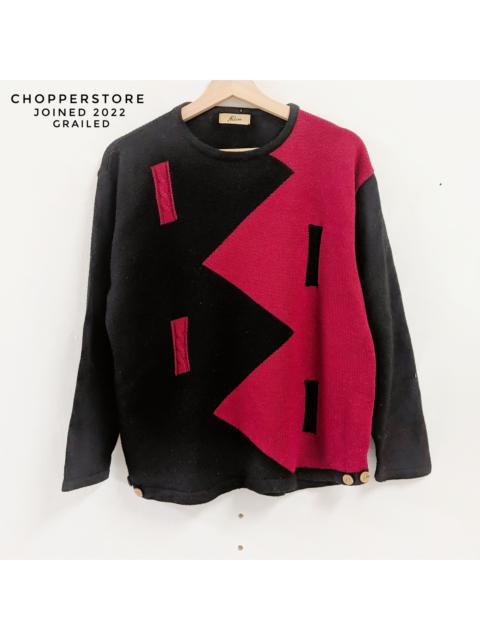 Other Designers Japanese Brand - Vintage Albino SeeSaw Knitwear Sweater Jumper