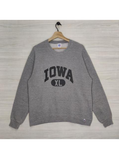 Other Designers Jerzees × Vintage - 90s Iowa Hawkeyes Vtg Russell Athletic University Of Iowa