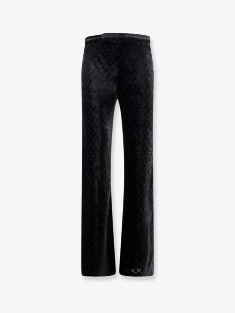 GUCCI Gucci Gg Stretch Devoré Velvet Trousers