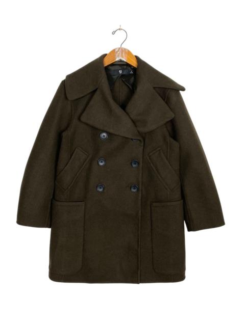 Other Designers Rare‼️ Uniqlo X Jil Sander Pelage Double Breasted Pea Coat