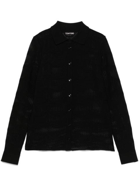 Tom Ford Women Cotton And Silk Shirt