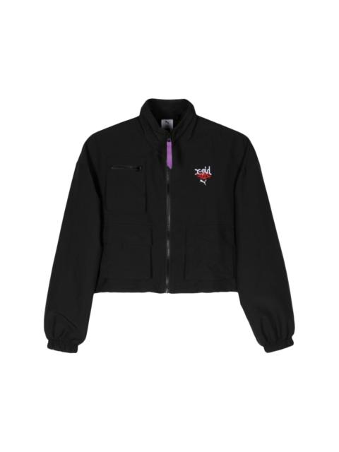 x X-GIRL cropped jacket