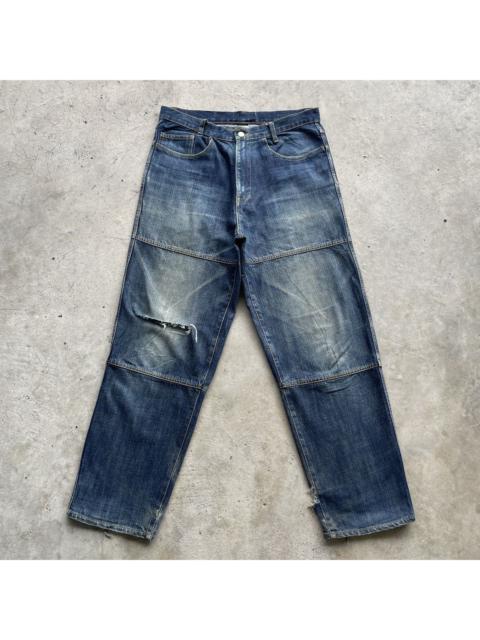 Other Designers Japanese Brand - Vintage Empire Japan Double Knee Faded Jeans Denim Pants W34