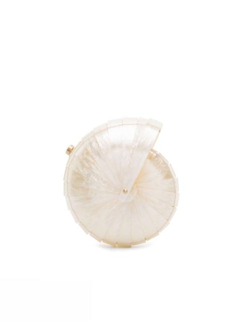 Cult Gaia Sirena shell clutch bag
