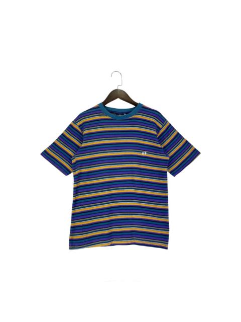 Other Designers Vintage 90s Hang Ten Multicolor Stripes T Shirt