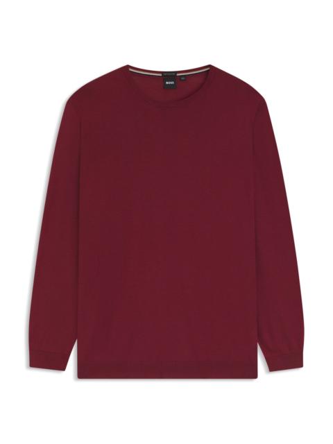 BOSS REGULAR-FIT SWEATER IN VIRGIN WOOL