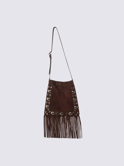 Valentino Valentino Garavani Brown Leather Crossbody Bag