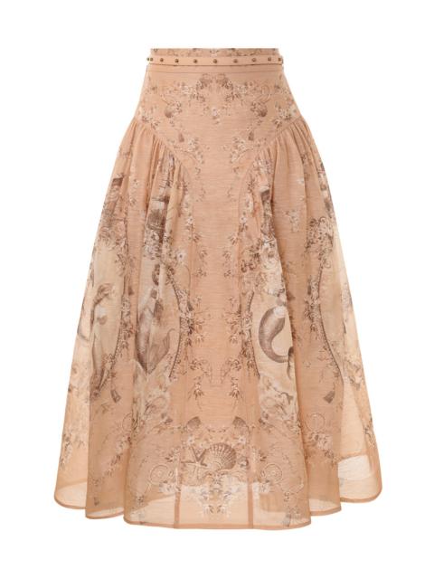 Zimmermann REBELLION BEADED MIDI SKIRT