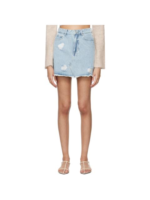 Holzweiler Blue Louisa Denim Miniskirt